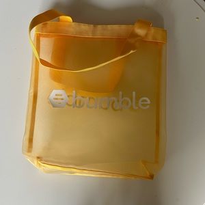 Yellow Bumble Beach Bag